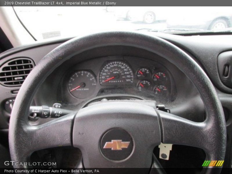 Imperial Blue Metallic / Ebony 2009 Chevrolet TrailBlazer LT 4x4