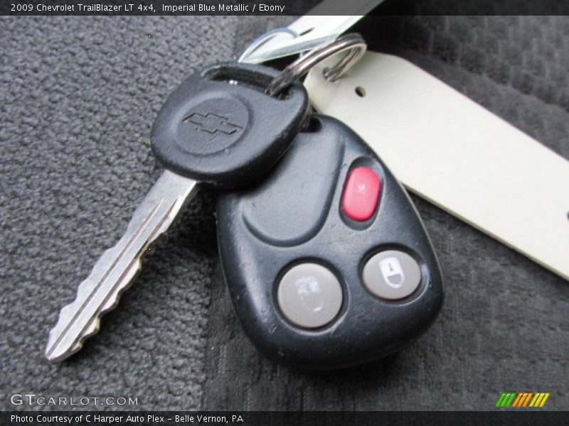 Imperial Blue Metallic / Ebony 2009 Chevrolet TrailBlazer LT 4x4
