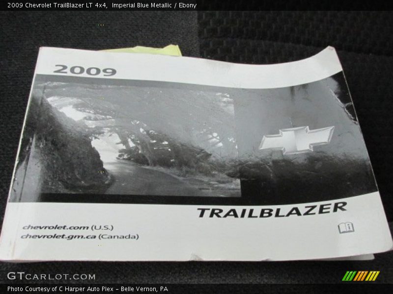 Imperial Blue Metallic / Ebony 2009 Chevrolet TrailBlazer LT 4x4