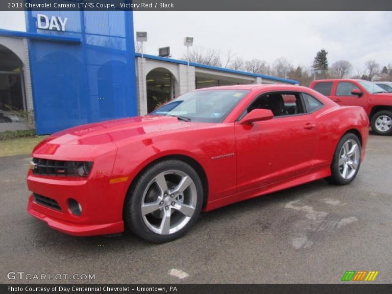 Victory Red / Black 2013 Chevrolet Camaro LT/RS Coupe