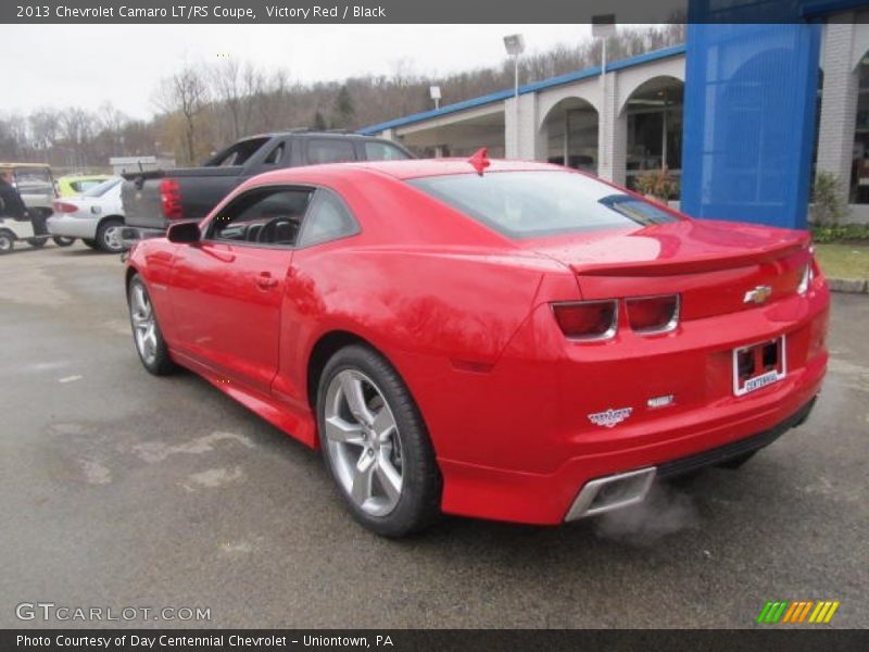 Victory Red / Black 2013 Chevrolet Camaro LT/RS Coupe