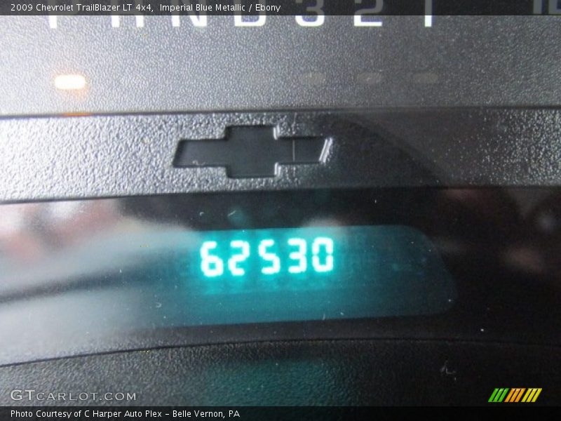 Imperial Blue Metallic / Ebony 2009 Chevrolet TrailBlazer LT 4x4