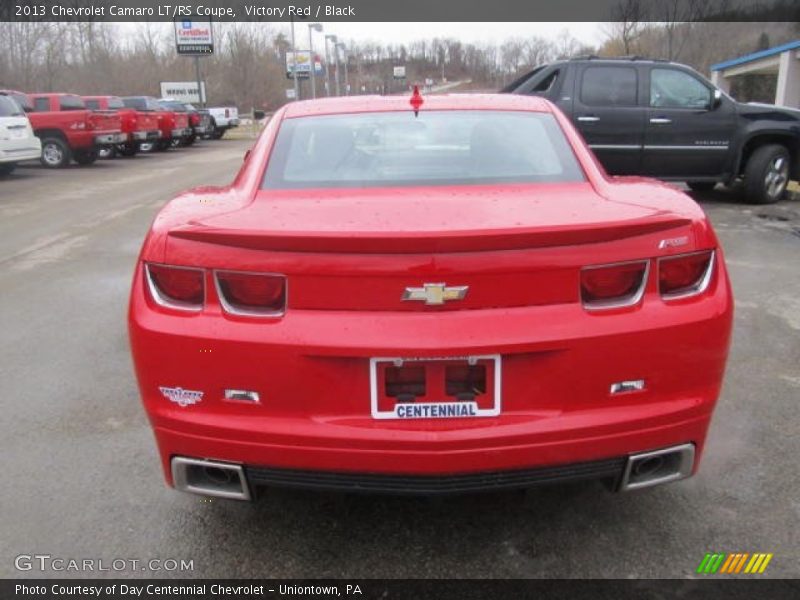 Victory Red / Black 2013 Chevrolet Camaro LT/RS Coupe