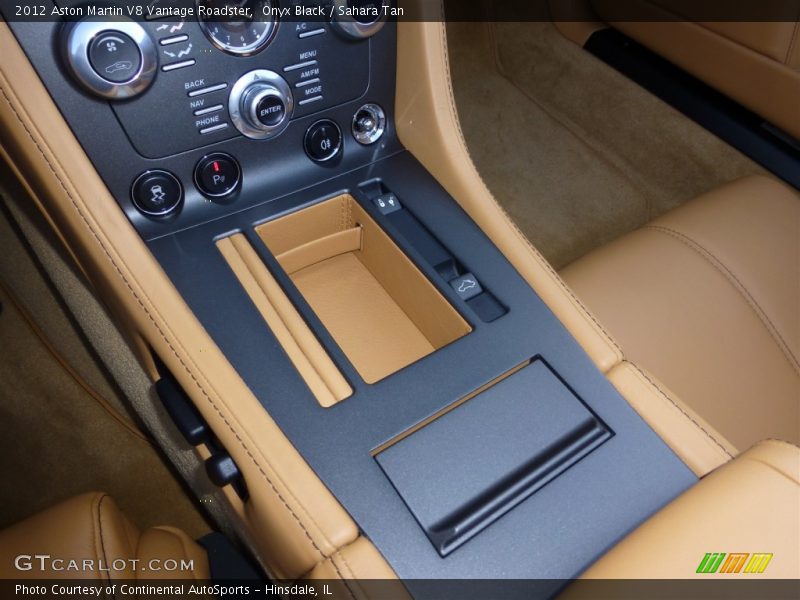 Controls of 2012 V8 Vantage Roadster