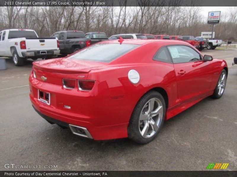 Victory Red / Black 2013 Chevrolet Camaro LT/RS Coupe
