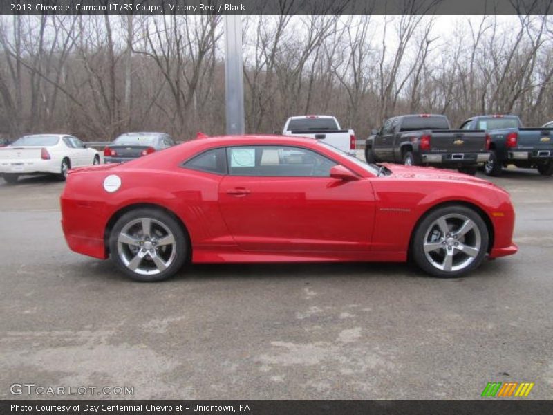 Victory Red / Black 2013 Chevrolet Camaro LT/RS Coupe