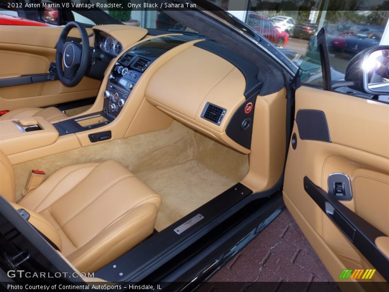  2012 V8 Vantage Roadster Sahara Tan Interior
