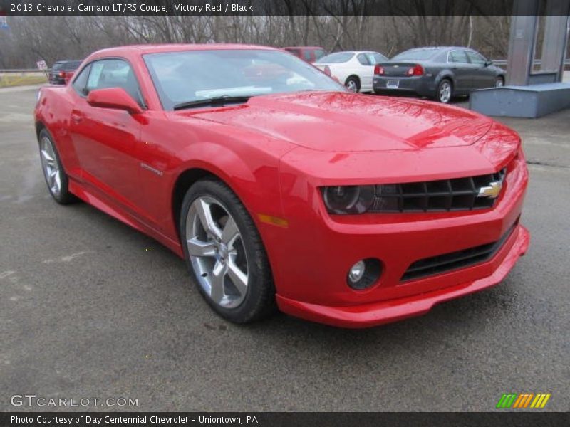 Victory Red / Black 2013 Chevrolet Camaro LT/RS Coupe