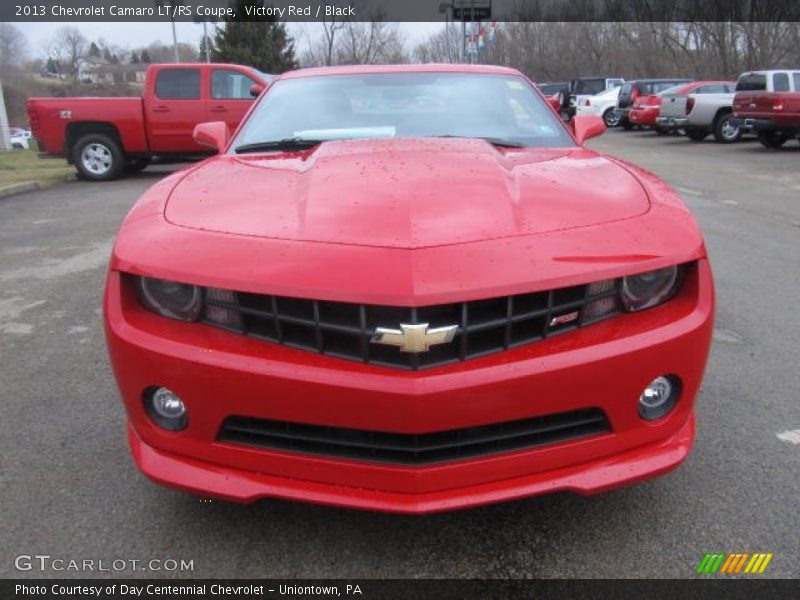 Victory Red / Black 2013 Chevrolet Camaro LT/RS Coupe