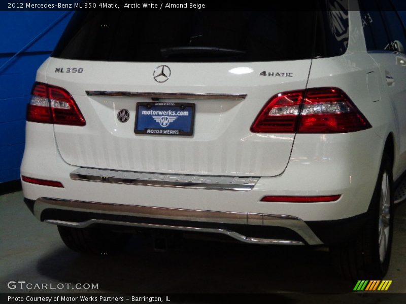 Arctic White / Almond Beige 2012 Mercedes-Benz ML 350 4Matic
