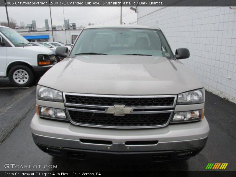 Silver Birch Metallic / Dark Charcoal 2006 Chevrolet Silverado 1500 Z71 Extended Cab 4x4