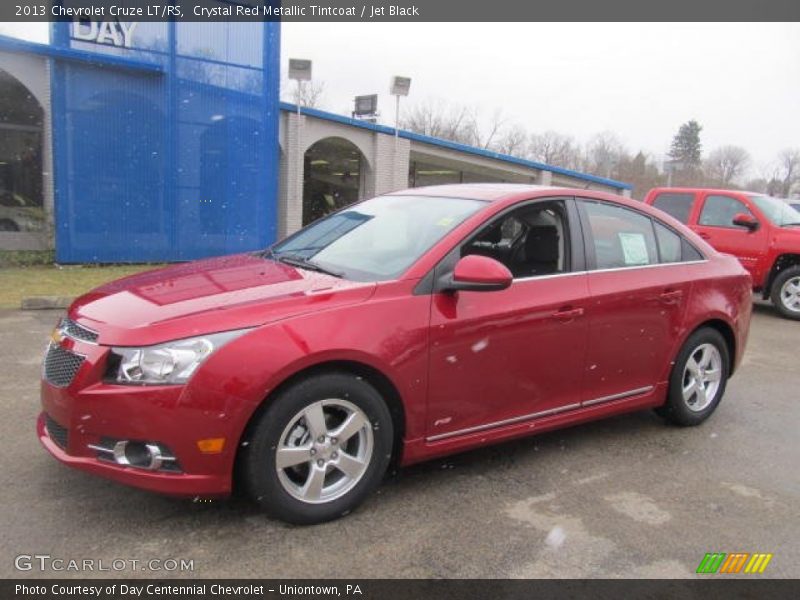 Crystal Red Metallic Tintcoat / Jet Black 2013 Chevrolet Cruze LT/RS