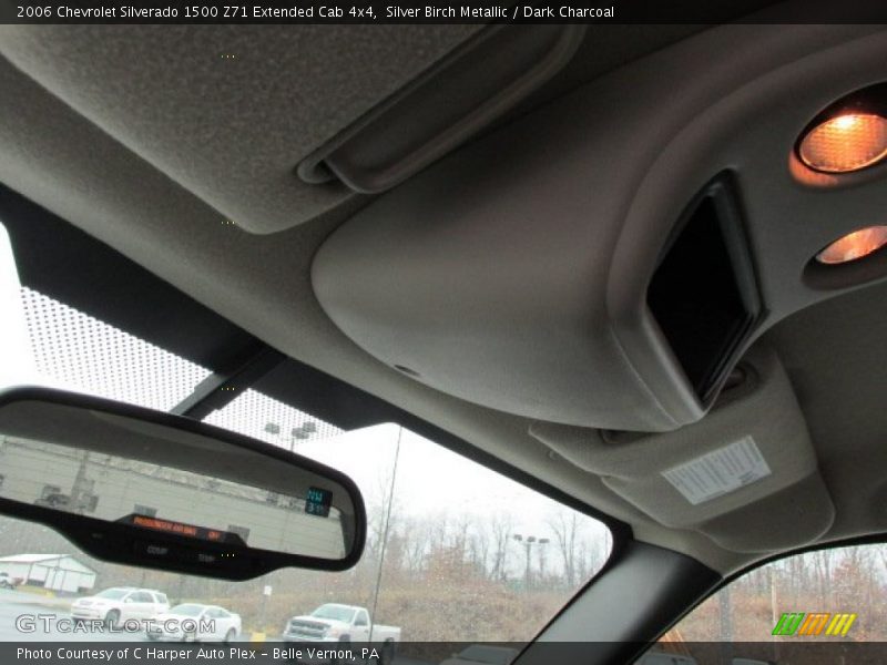 Silver Birch Metallic / Dark Charcoal 2006 Chevrolet Silverado 1500 Z71 Extended Cab 4x4