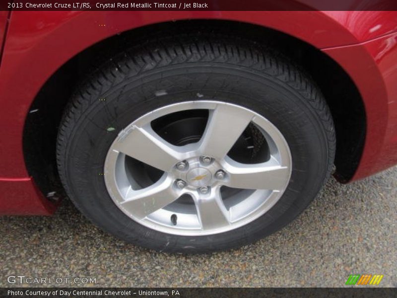 Crystal Red Metallic Tintcoat / Jet Black 2013 Chevrolet Cruze LT/RS