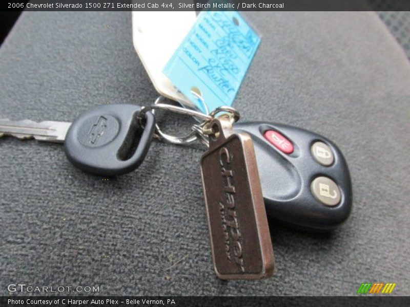 Keys of 2006 Silverado 1500 Z71 Extended Cab 4x4