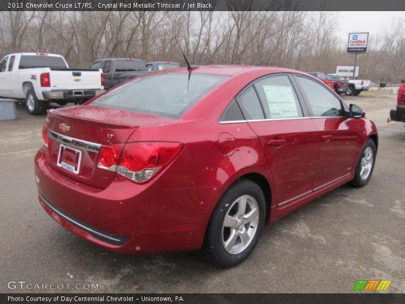 Crystal Red Metallic Tintcoat / Jet Black 2013 Chevrolet Cruze LT/RS