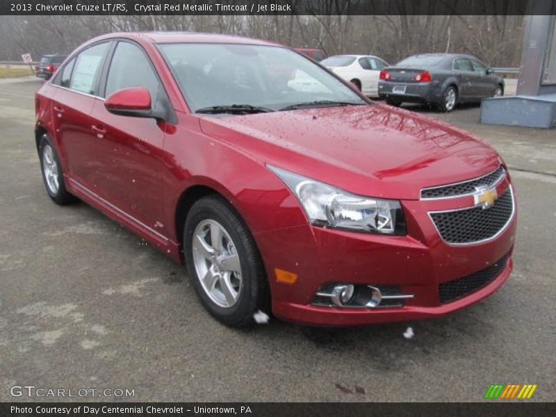Crystal Red Metallic Tintcoat / Jet Black 2013 Chevrolet Cruze LT/RS