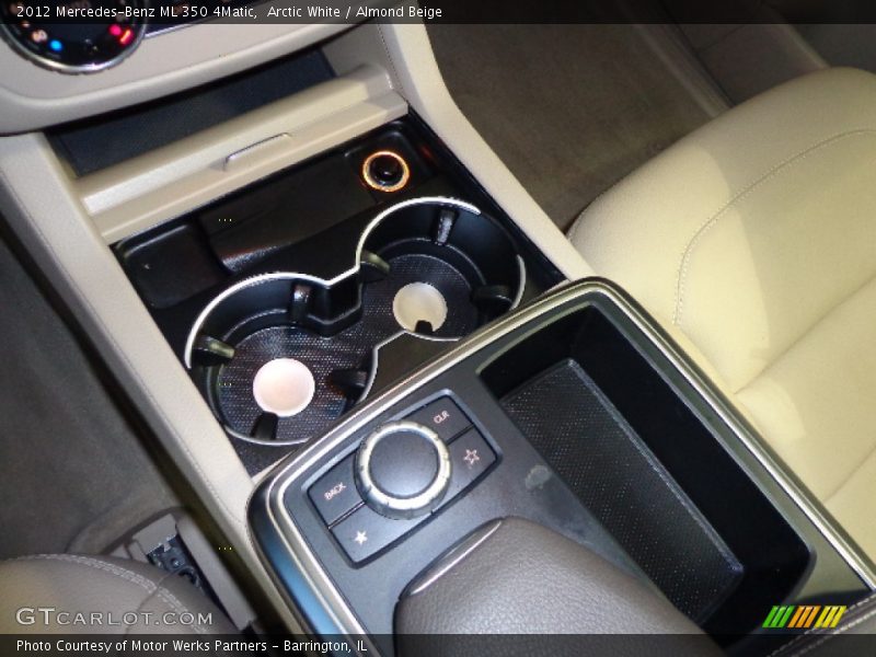 Arctic White / Almond Beige 2012 Mercedes-Benz ML 350 4Matic