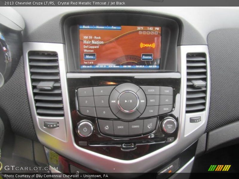 Crystal Red Metallic Tintcoat / Jet Black 2013 Chevrolet Cruze LT/RS