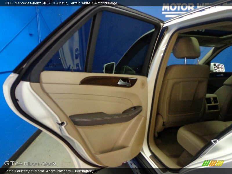 Arctic White / Almond Beige 2012 Mercedes-Benz ML 350 4Matic