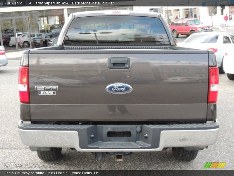 Dark Stone Metallic / Tan 2007 Ford F150 Lariat SuperCab 4x4