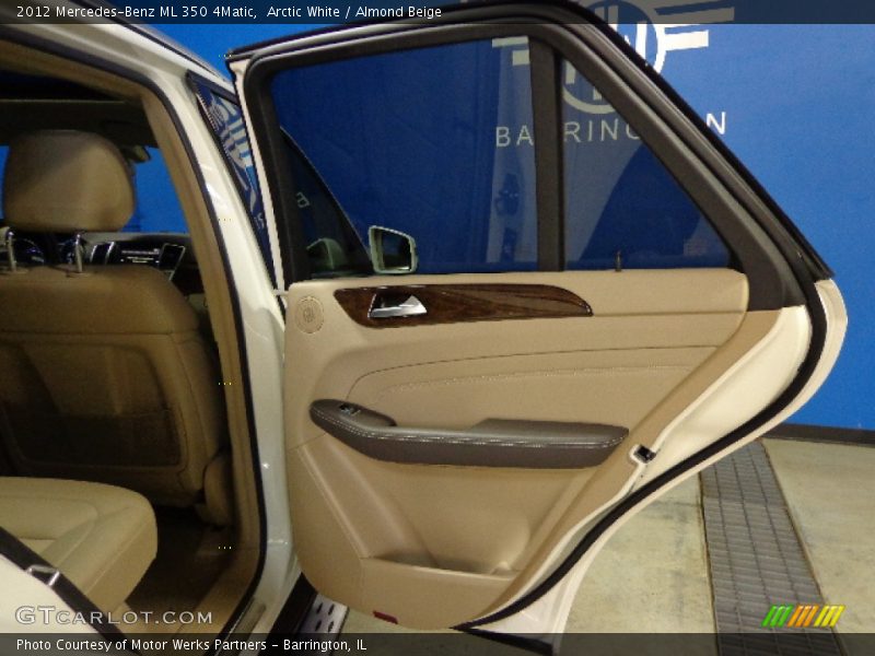 Arctic White / Almond Beige 2012 Mercedes-Benz ML 350 4Matic