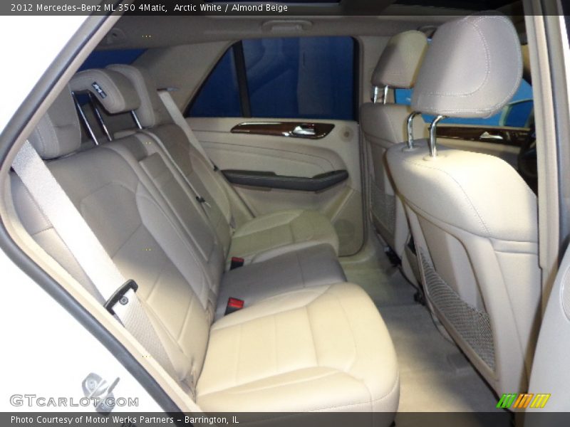 Arctic White / Almond Beige 2012 Mercedes-Benz ML 350 4Matic