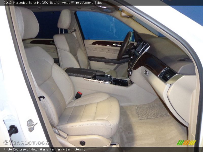 Arctic White / Almond Beige 2012 Mercedes-Benz ML 350 4Matic