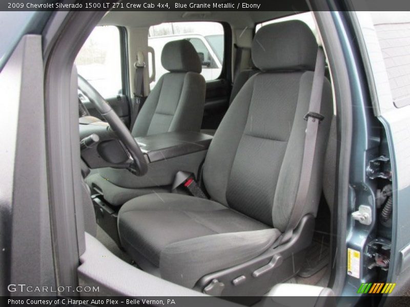 Front Seat of 2009 Silverado 1500 LT Z71 Crew Cab 4x4