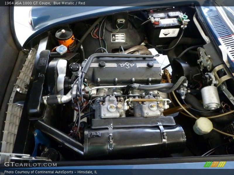  1964 1000 GT Coupe Engine - 1.0 Liter SOHC 8-Valve 4 Cylinder