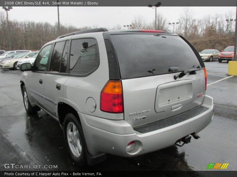 Silver Mist Metallic / Ebony 2008 GMC Envoy SLE 4x4