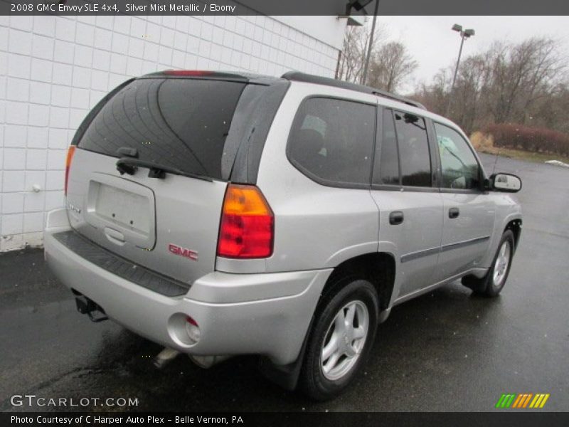 Silver Mist Metallic / Ebony 2008 GMC Envoy SLE 4x4