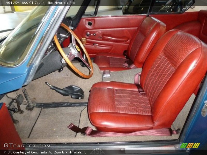 Red Interior - 1964 1000 GT Coupe 