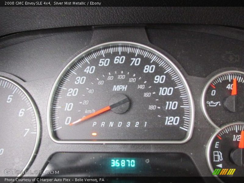Silver Mist Metallic / Ebony 2008 GMC Envoy SLE 4x4