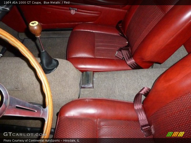  1964 1000 GT Coupe Red Interior