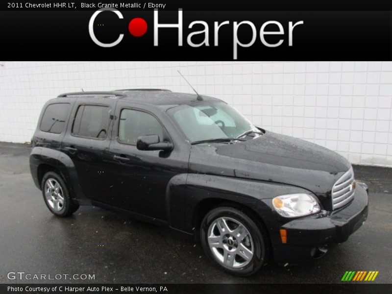 Black Granite Metallic / Ebony 2011 Chevrolet HHR LT