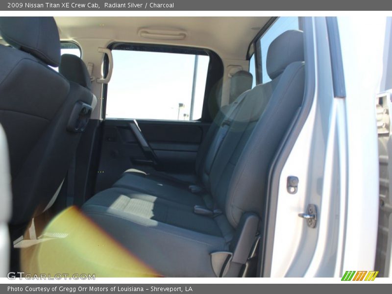 Radiant Silver / Charcoal 2009 Nissan Titan XE Crew Cab