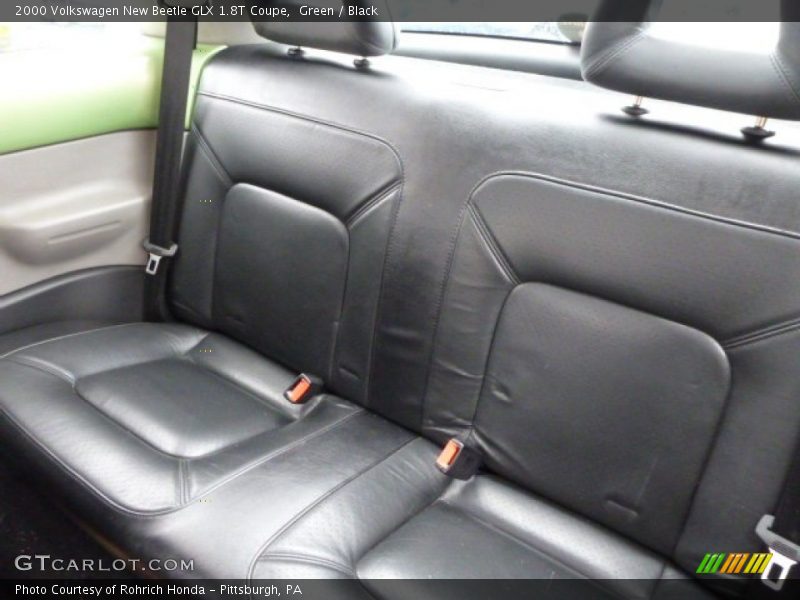 Rear Seat of 2000 New Beetle GLX 1.8T Coupe