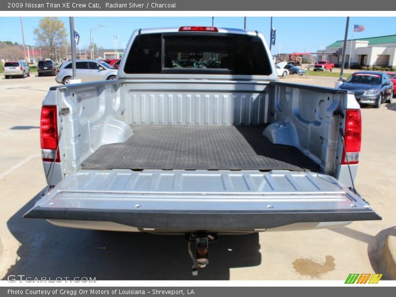 Radiant Silver / Charcoal 2009 Nissan Titan XE Crew Cab