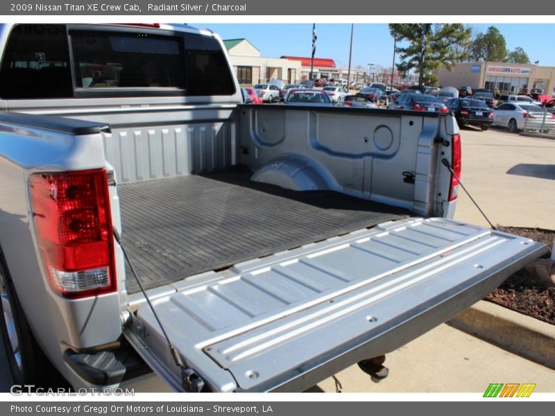Radiant Silver / Charcoal 2009 Nissan Titan XE Crew Cab