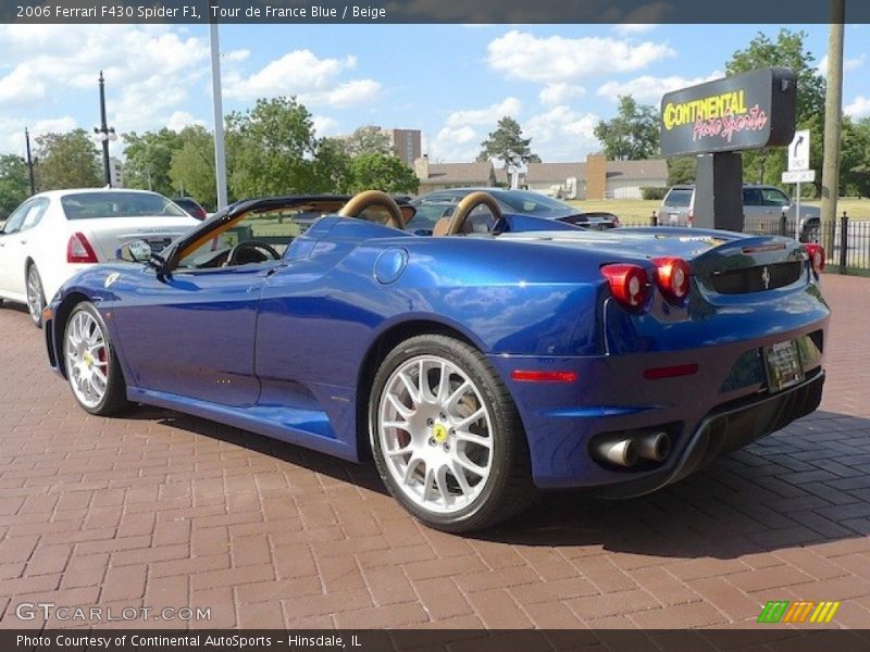 Tour de France Blue / Beige 2006 Ferrari F430 Spider F1