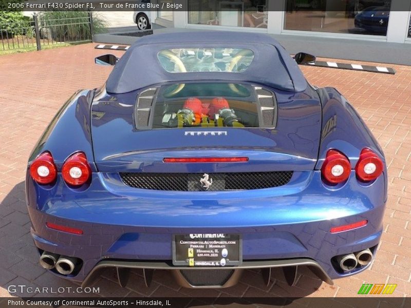 Tour de France Blue / Beige 2006 Ferrari F430 Spider F1