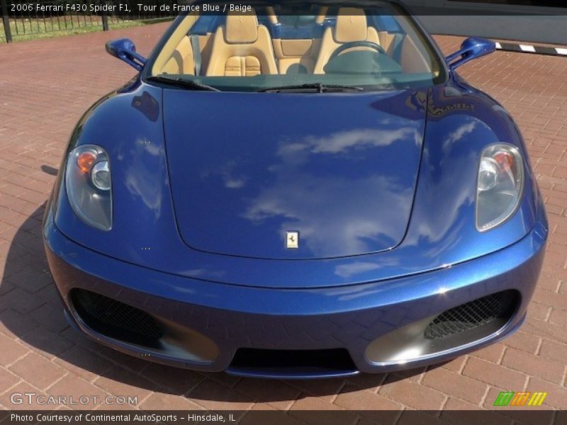 Tour de France Blue / Beige 2006 Ferrari F430 Spider F1