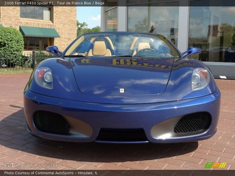  2006 F430 Spider F1 Tour de France Blue