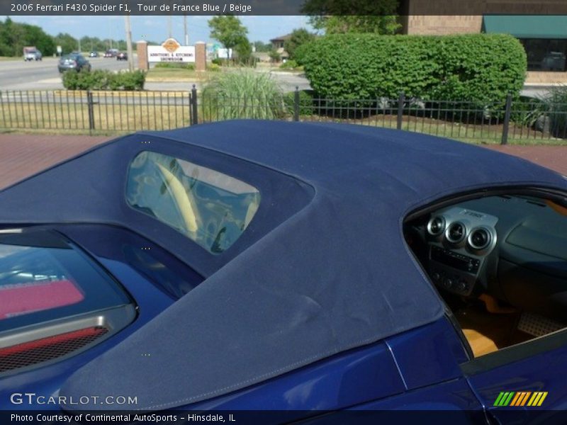 Tour de France Blue / Beige 2006 Ferrari F430 Spider F1