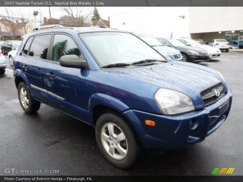 Front 3/4 View of 2007 Tucson GLS