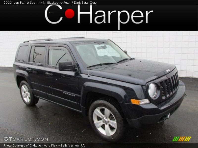 Blackberry Pearl / Dark Slate Gray 2011 Jeep Patriot Sport 4x4