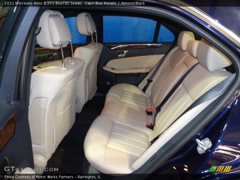 Capri Blue Metallic / Almond/Black 2011 Mercedes-Benz E 350 BlueTEC Sedan