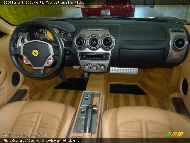 Dashboard of 2006 F430 Spider F1