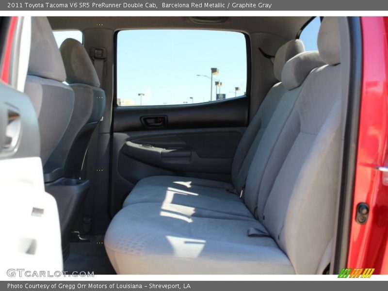 Barcelona Red Metallic / Graphite Gray 2011 Toyota Tacoma V6 SR5 PreRunner Double Cab